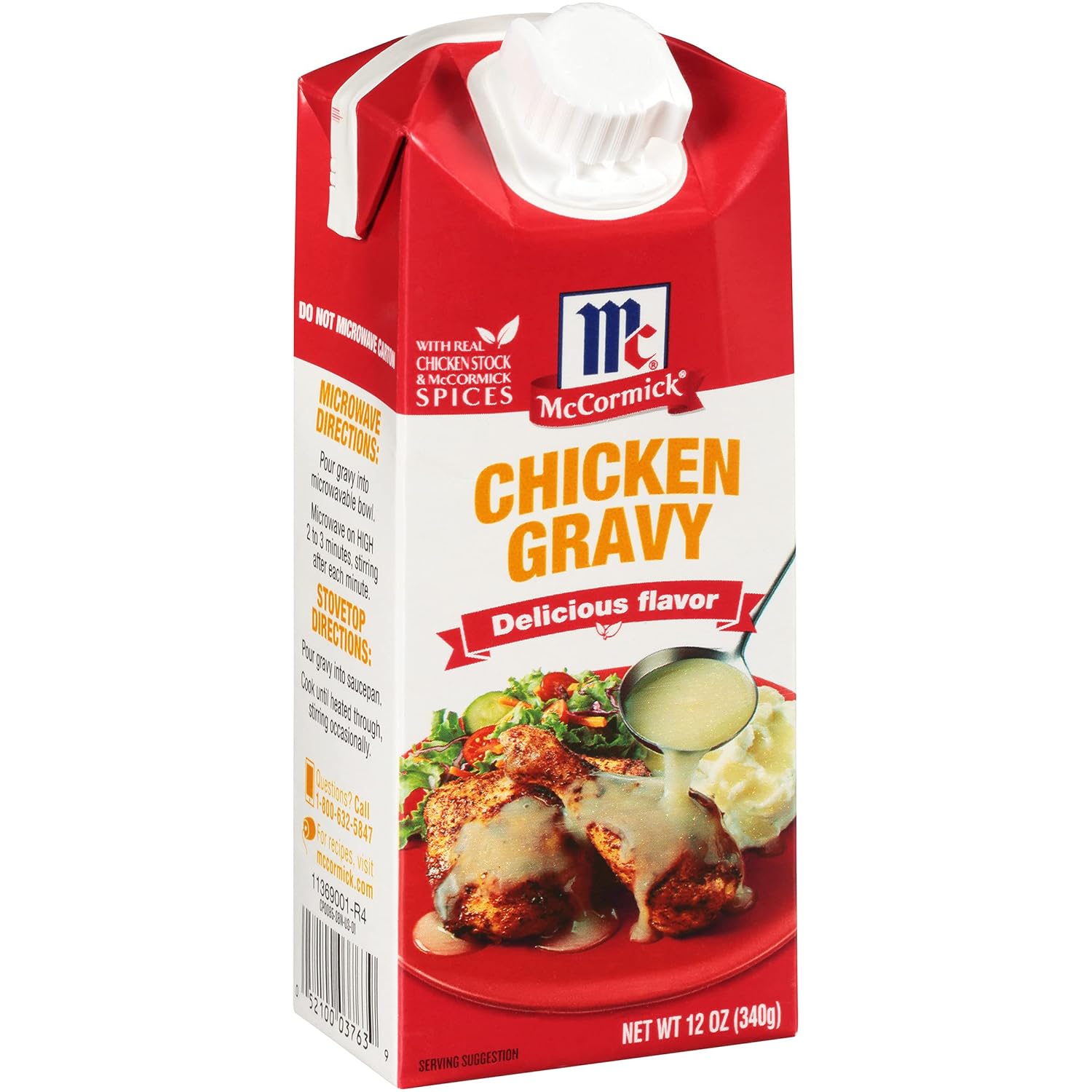 Mccormick Chicken Gravy, 12 Oz (Pack Of 8)