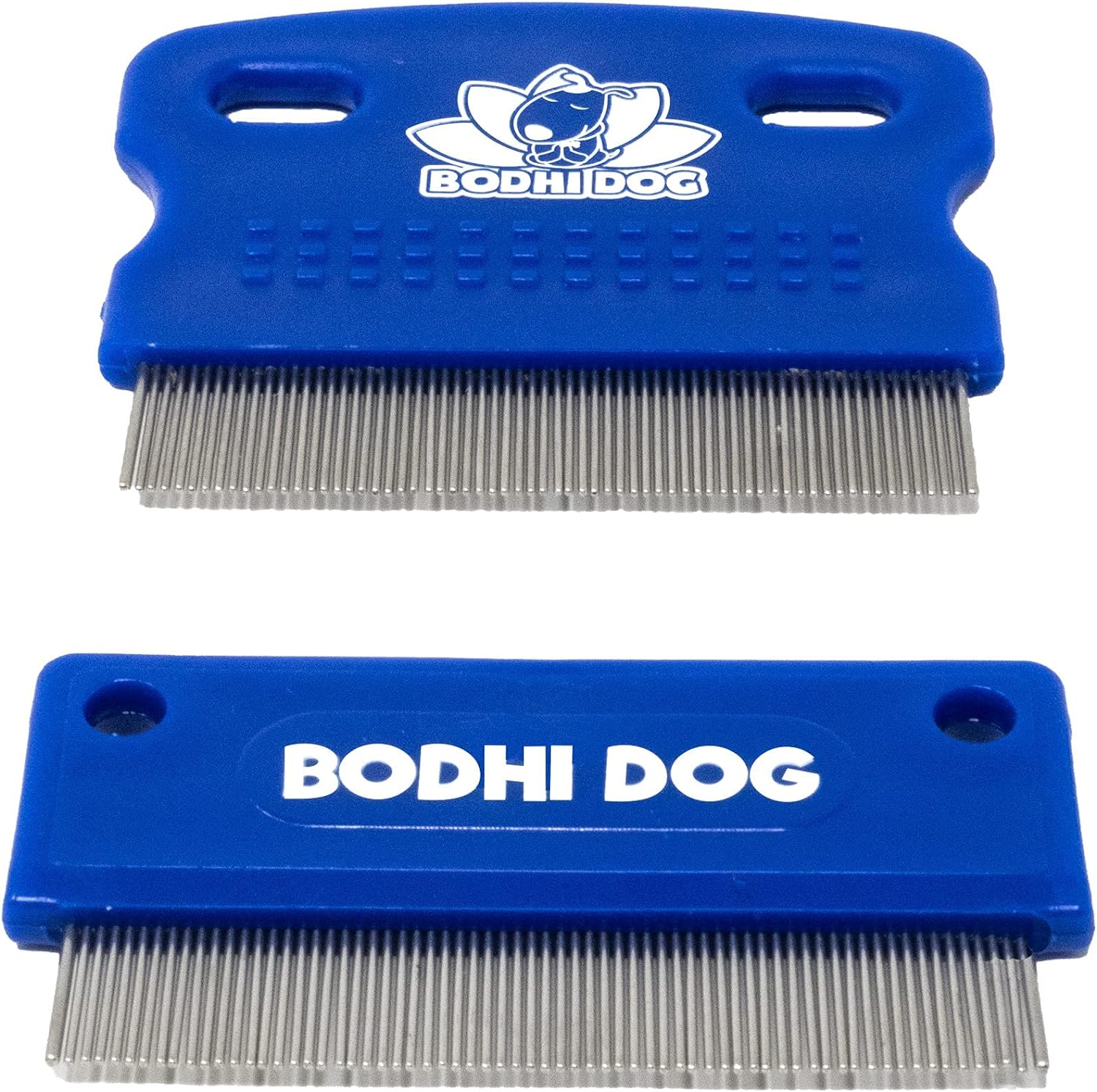 Bodhi Dog Tear Eye Stain Remover Combs | Set of 2 | Clean and Remove Crust, Dirt, Buildup around Pet Eyes | Best for Dogs & Cats Fur and Coats : Pet Supplies