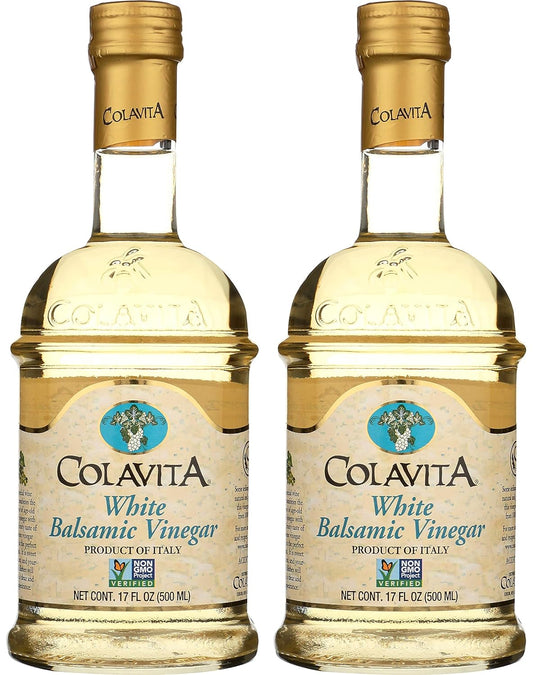 Colavita White Balsamic Vinegar, 2 Count(Pack of 1) : Grocery & Gourmet Food