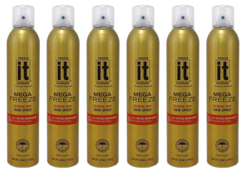 It Mega Freeze Hairspray 10Oz Aerosol (6 Pack) : Beauty & Personal Care