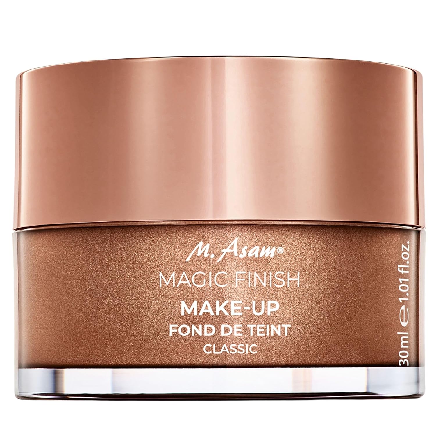 M. Asam Magic Finish Make-Up Mousse (1.01 Fl Oz) – 4In1 Primer, Foundation, Concealer & Powder With Buildable Coverage, Hides Redness And Dark Spots, Vegan, For Light To Medium Skin Tones