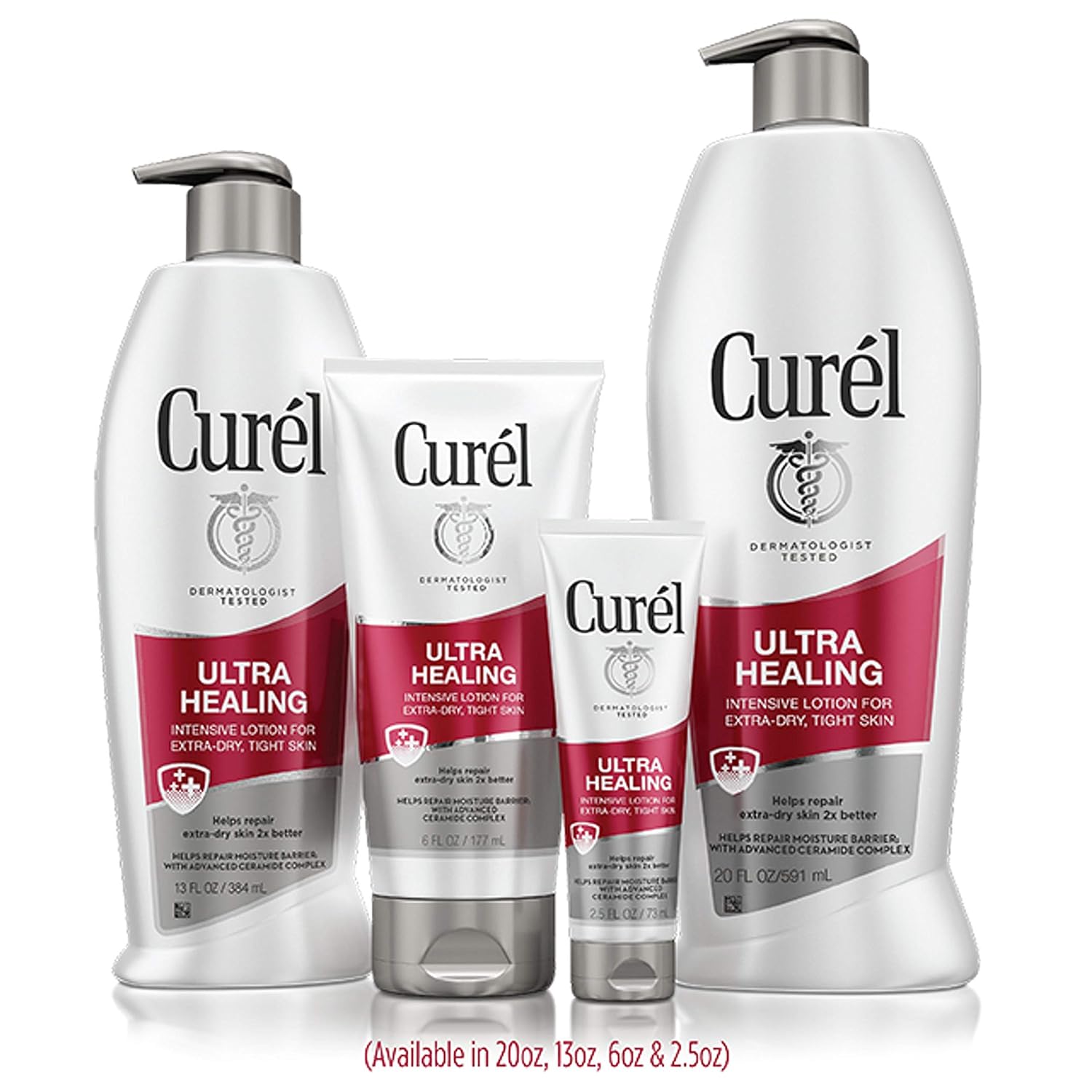 Curél Ultra Healing Body Lotion, Moisturizer for Extra Dry Skin, Body and Hand Lotion with Advanced Ceramide Complex and Hydrating Agents, 6 Ounce (Pack of 2) : Body Lotions : Beauty & Personal Care