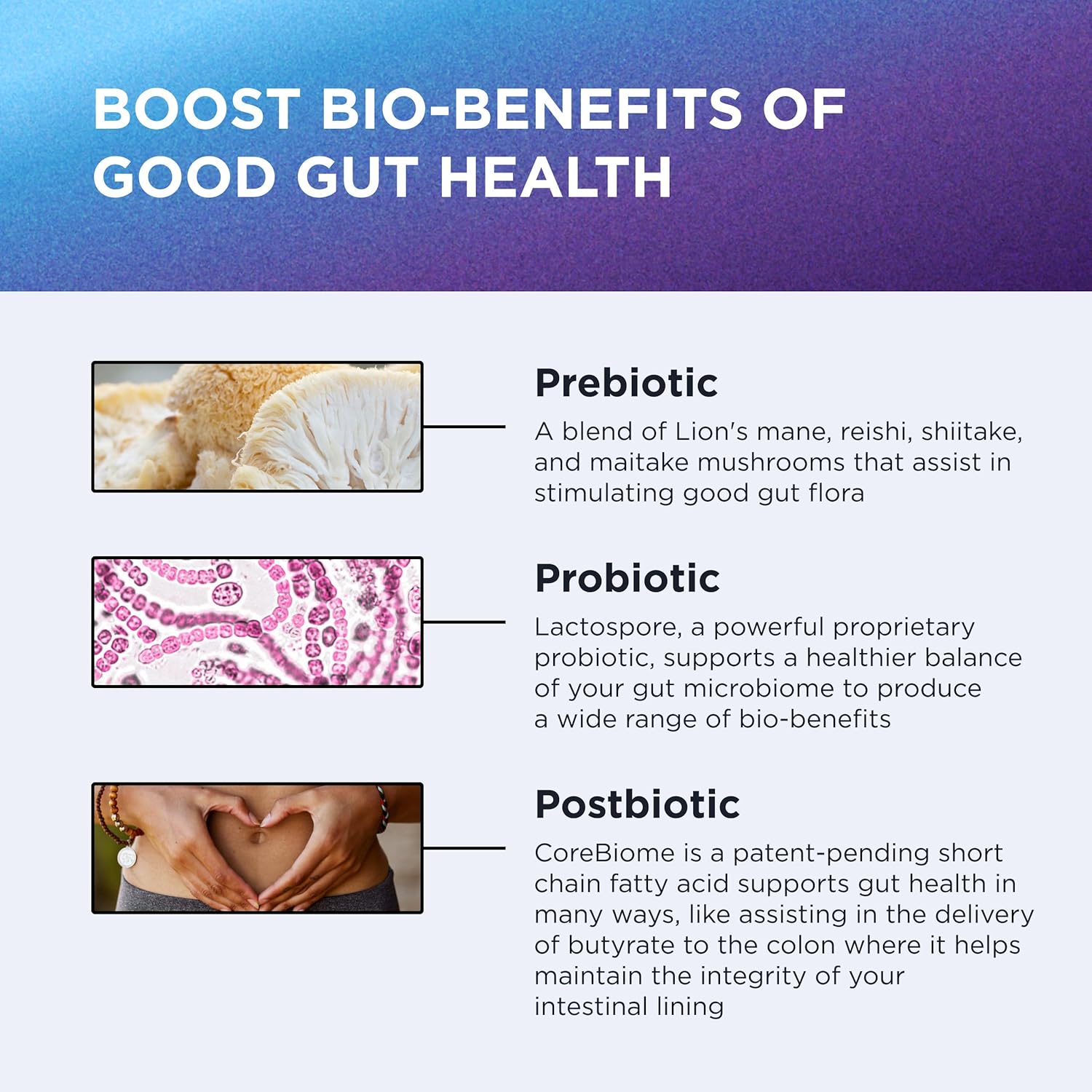 Dr. Emil Nutrition Total Gut Health Complex - Prebiotic + Probiotic + Postbiotic Gut Health Supplements For Women And Men - Probiotics For Digestive Health & Gut Health, 120 Capsules : Health & Household