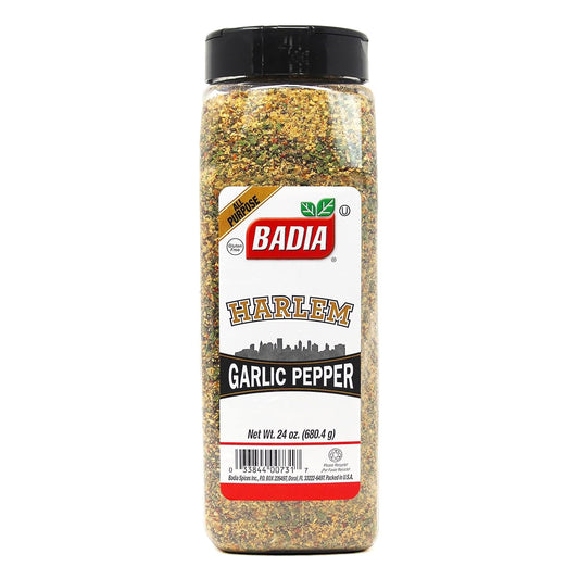Badia Harlem Garlic Pepper, 24 Ounce (Pack of 6)
