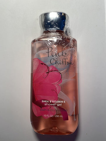 Bath & Body Works Pink Chiffon Shower Gel 10 Oz / 295 Ml
