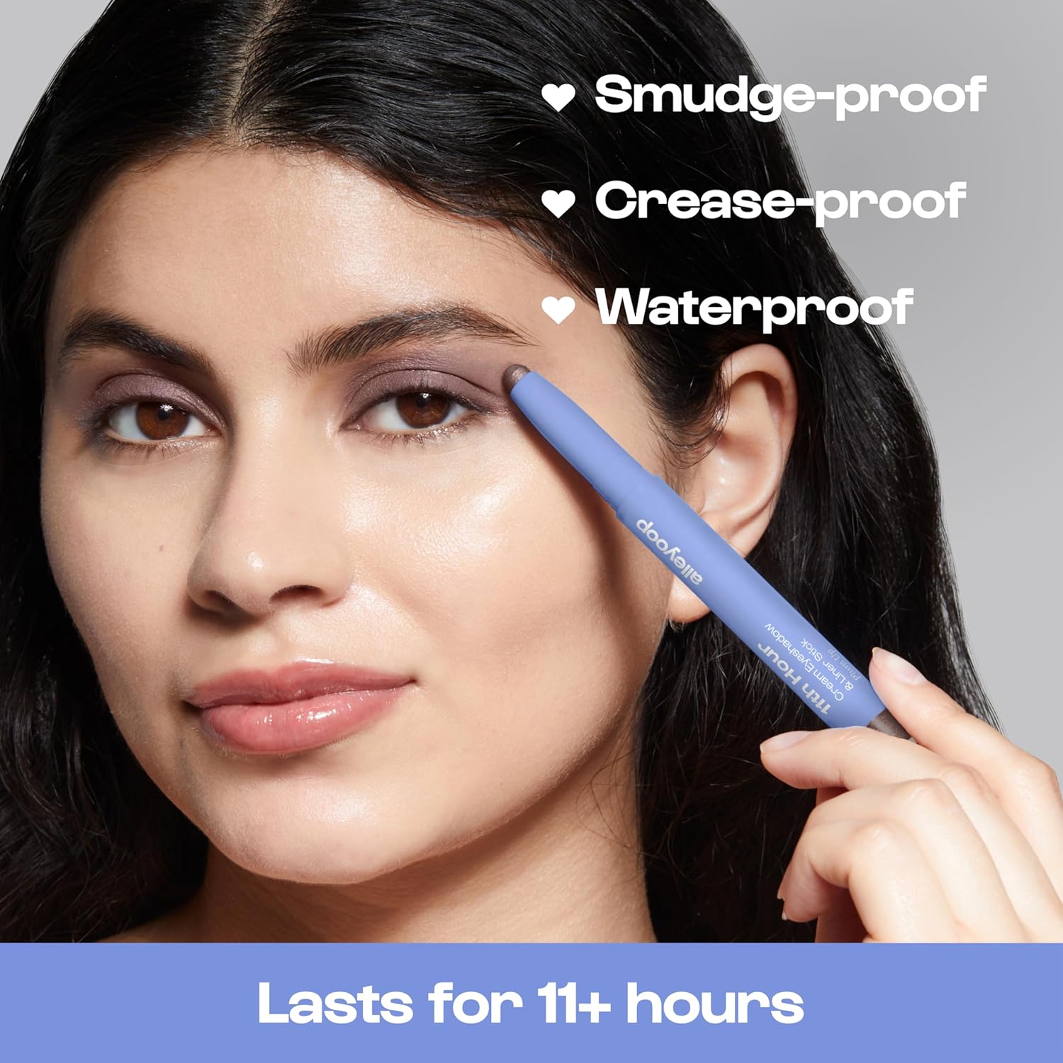 Alleyoop 11Th Hour Cream Eye Shadow Sticks - Coffee Break (Matte) - Award-Winning Eyeshadow Stick - Smudge-Proof And Crease Proof For Over 11 Hours - Easy-To-Apply And Compact For Travel, 0.05 Oz : Beauty & Personal Care