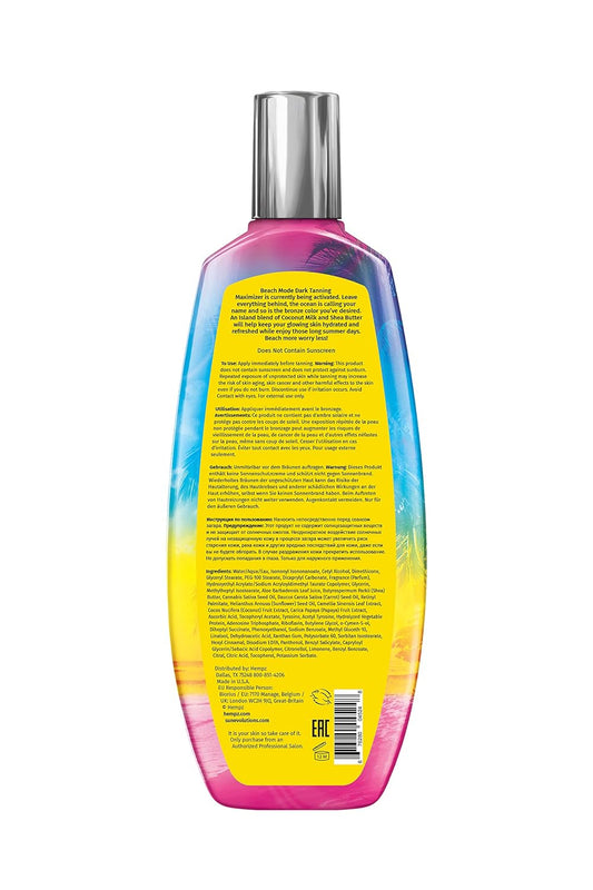 Hempz Beach Mode Maximizer - Herbal Moisturizing Self Tanning Lotion For Tanning Beds, Beach, Sun 8.5 Fl Oz