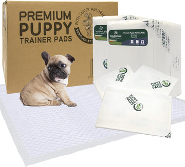 Tendercare - Premium Puppy Training Pads - 100 Extra Large Puppy Pads - 60 x 90cm - Super Absorbent & Waterproof - Disposable Incontinence Pads - 1400ml Absorbency