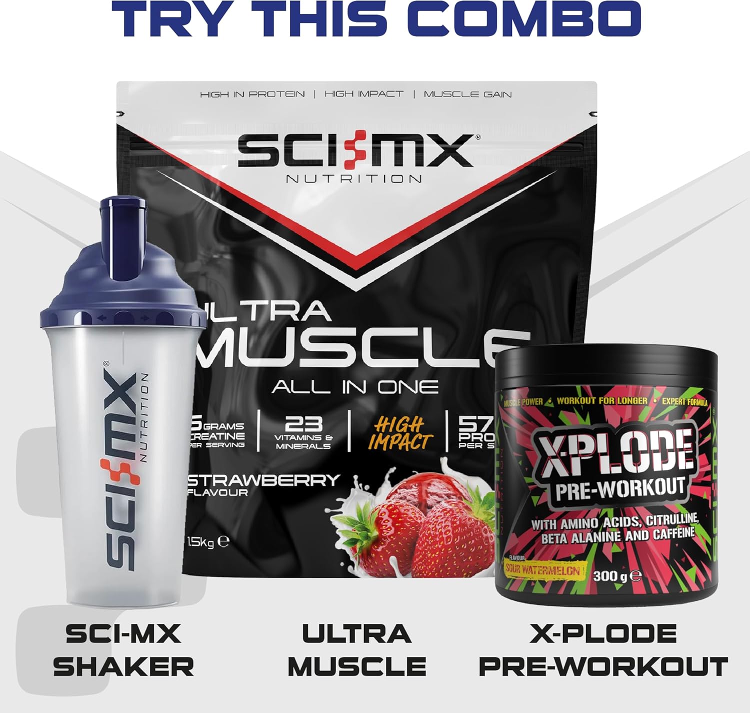 SCI-MX Protein Shaker Bottle for Protein Shakes - 100% Leak Proof • Smooth & Easy Blending • 700ml : Amazon.co.uk: Health & Personal Care