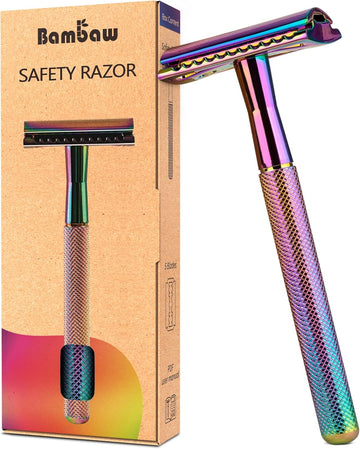 Metal Safety Razor | Rainbow | Saftey Razor For Men And Women | Bambaw