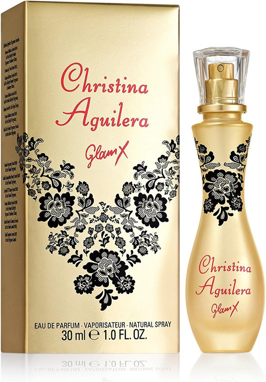 Christina Aguilera - Glam X Eau De Parfum Floral Oriental Fragrance With Delicate Jasmine Fragrance Perfume For Women - 30Ml