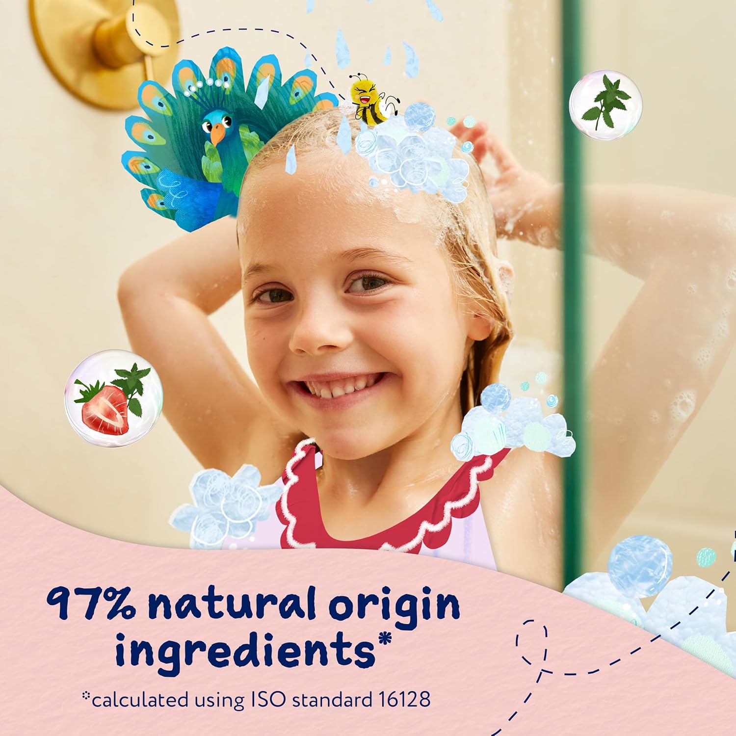 Childs Farm Tangle Taming Shampoo, Straight or Wavy Hair, Gentle and Tear Free, Strawberry and Mint, Kids, Baby, 250ml (Pack of 2) : Amazon.co.uk: Beauty