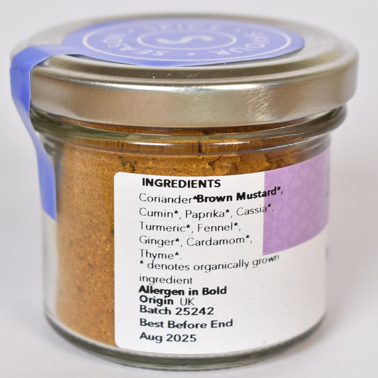 Steenbergs Organic Vegetable Curry Powder Standard - 52G