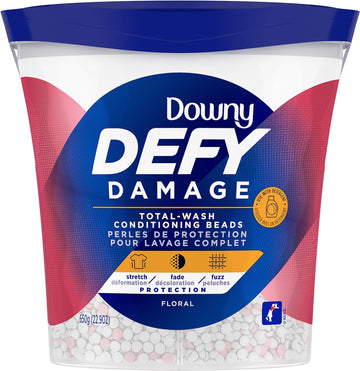 Downy Deft Damage Total In Wash Conditioning Beads, Floral Scent, 22.9 Ounce