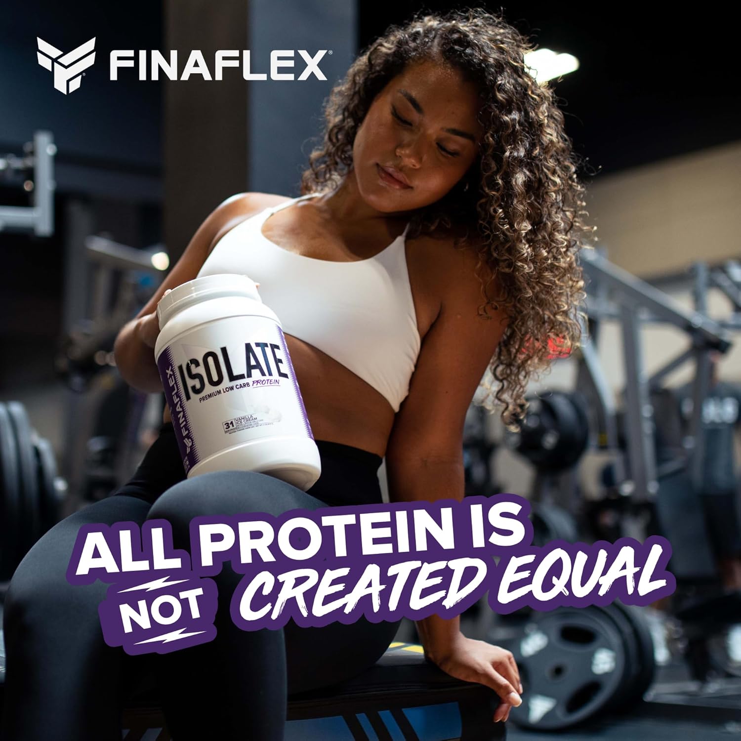 Finaflex Isolate, Vanilla Ice Cream - 5.5 Lb - 25 Grams Of Iso Protein Per Serving - Milkshake-Like Taste - Zero Sugar, Zero Fat & Gluten Free - 86 Servings : Health & Household