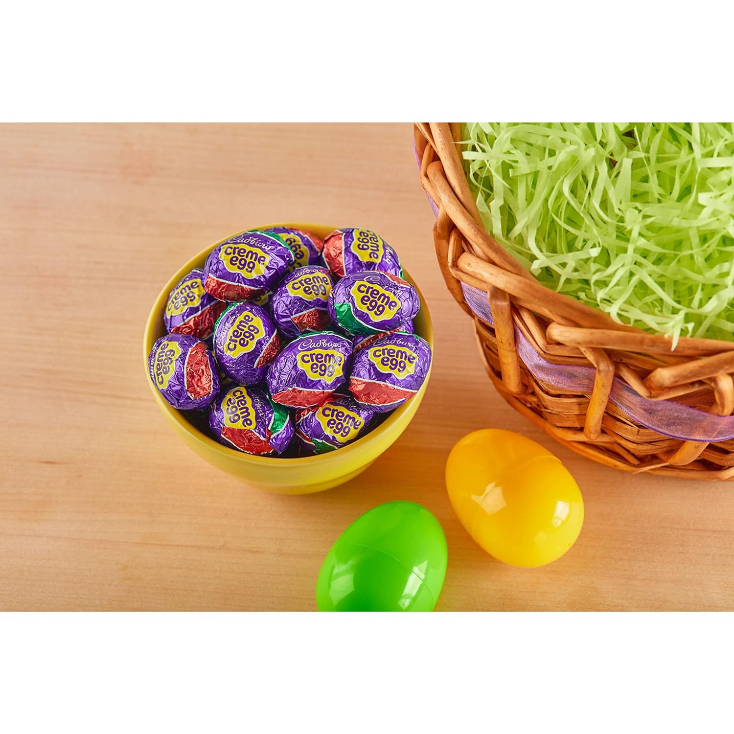 Cadbury Creme Egg Milk Chocolate Candy, Easter, 1.2 Oz Eggs (48 Count)