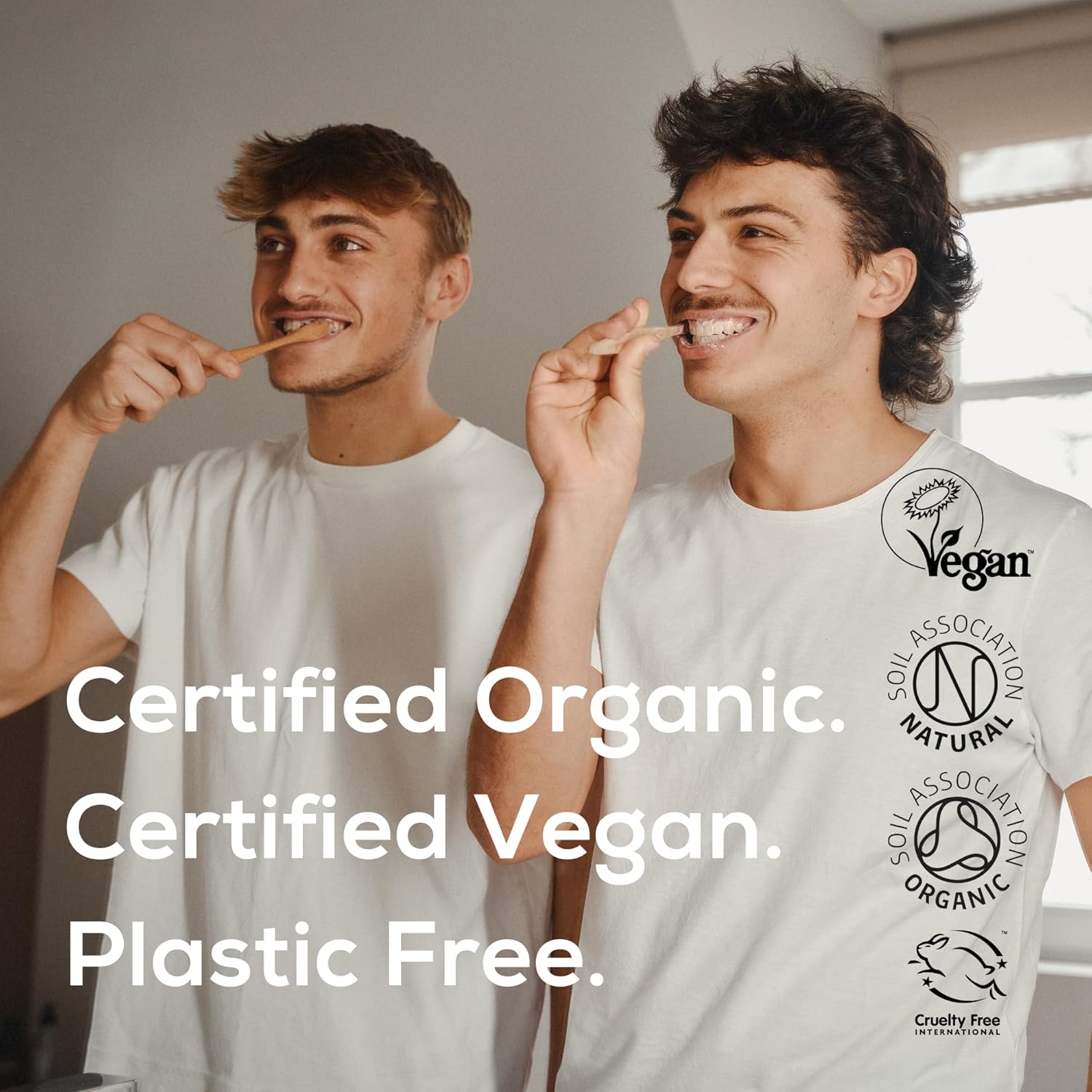 Georganics Organic Mouthwash Tablets - 180 Tablets - 3 Month Supply - Organic Spearmint Flavour - for Bad Breath - SLS, Glycerine & Fluoride Free - Certified Cosmos Natural, Vegan & Cruelty Free : Amazon.co.uk: Health & Personal Care