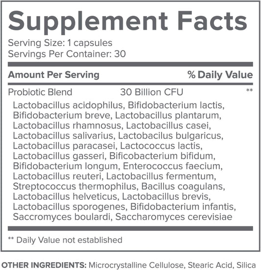 Gundry MD? 24 Strain Probiotic with 30 Billion CFUs, 30 Count