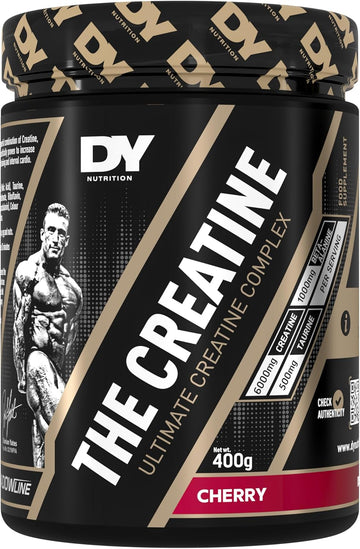 Dy Nutrition The Creatine Complex 400G - High Performance Creatine Monohydrate Powder With Beta Alanine, Taurine + B Vitamins For Muscle Endurance, Pump & Recovery X40 Servings (Peach Flavoured)