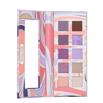 Pacifica Beauty, Purple Nudes Mineral Eyeshadow Palette, 10 Wearable Purples Shades, Matte, Shimmer, Metallic, Eye Makeup, Longwearing And Blendable, Infused With Cocoa Butter, Vegan, Cruelty Free