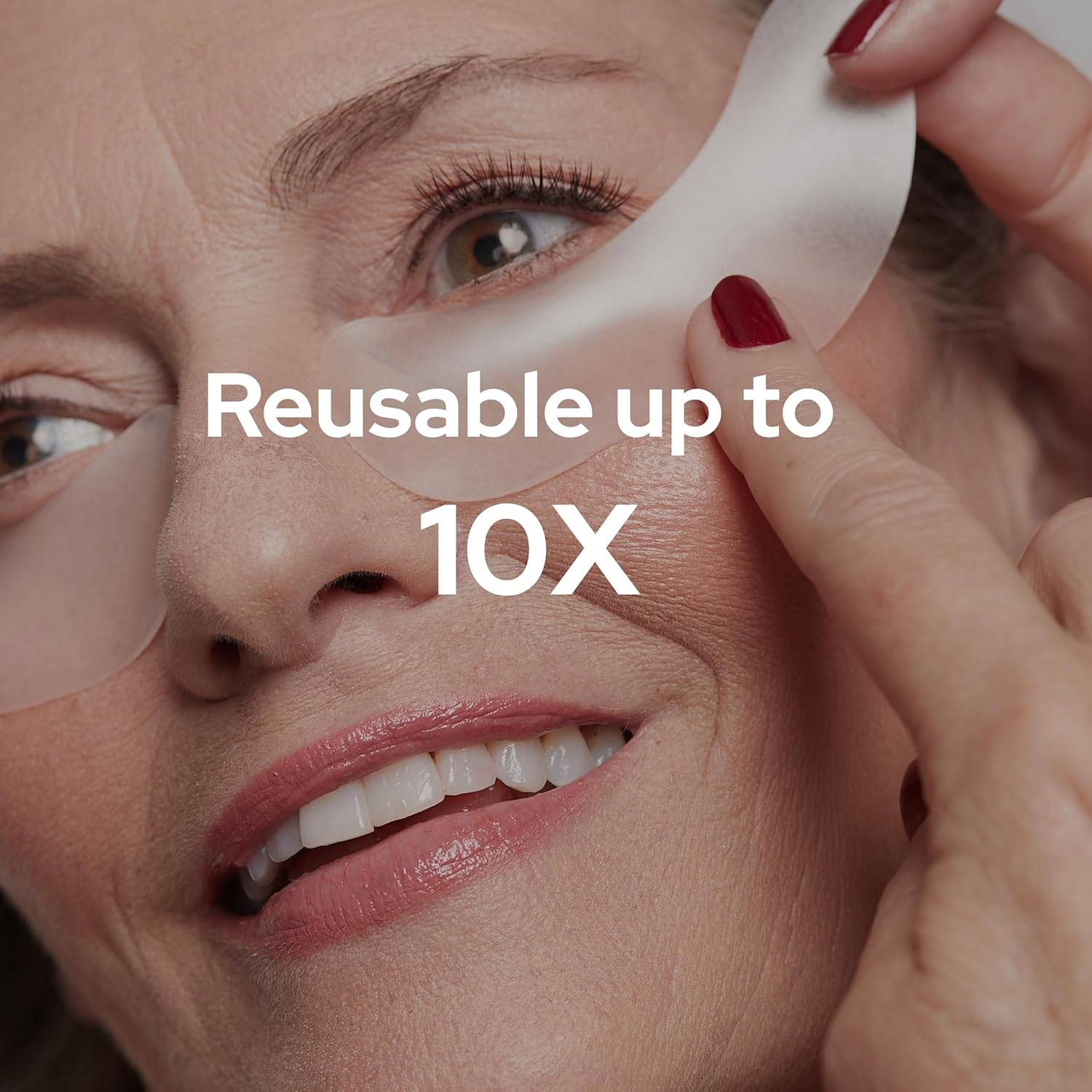 Sio Beauty Eye & Smile Lift - Wrinkle-Smoothing, Medical-Grade Silicone Patches For Crows Feet And Smile Lines - Reusable Up To 10X - Cruelty-Free & Eco-Friendly Beauty Patches - 2 Sets (4 Patches) : Beauty & Personal Care