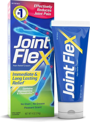 Jointflex Arthritis Pain Relief Creams, 4 Oz And 3 Oz Tubes With Turmeric And Fusome Delivery