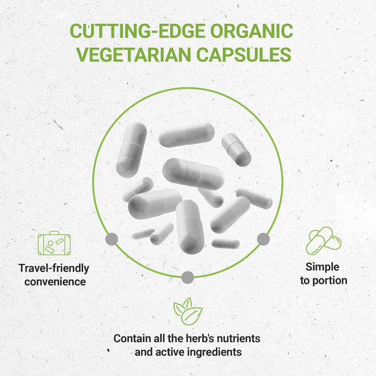 Secrets Of The Tribe Thyme 60 Capsules, 800 Mg, Usda Organic Thyme (Thymus Vulgaris) Dried Leaf (60 Capsules)