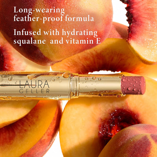 Laura Geller New York Jelly Balm Hydrating Lip Color Duo - Very Black Cherry + Sugar & Spice - Holiday 2024