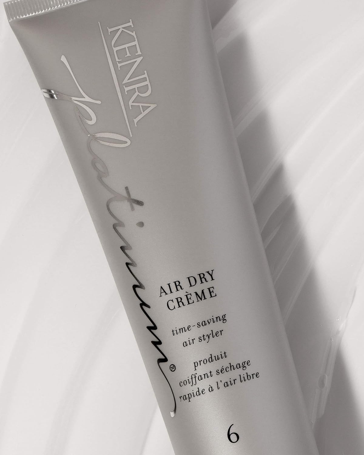 Kenra Platinum Air Dry Crème 6 | Time-Saving Air Styler | Enhances Natural Body | Tames Frizz With Delicate Hold | Natural, Product Free Finish | All Hair Types | 5 fl. Oz : Beauty & Personal Care
