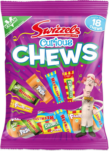 Swizzels Curious Chews 171G, White