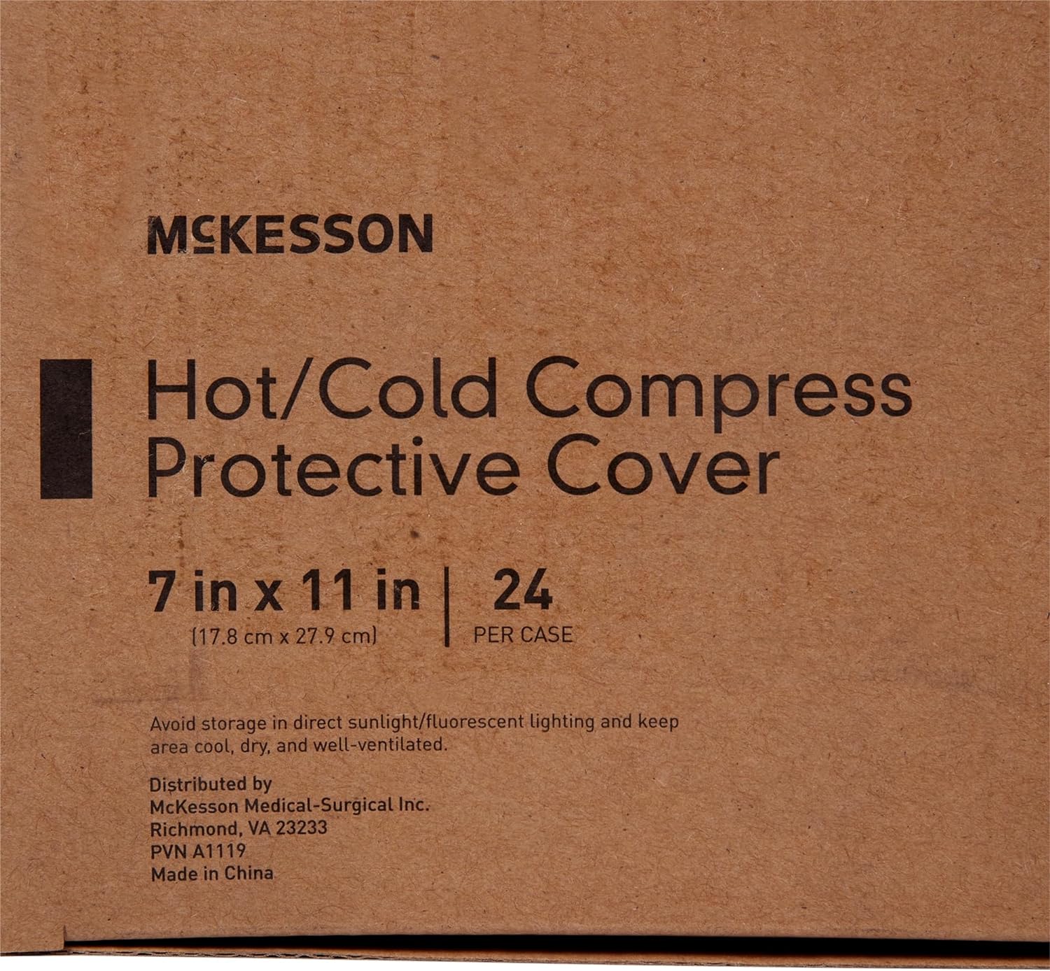 McKesson Compress Covers, Disposable - for Hot or Cold Packs - 7 in x 11 in, 1 Count, 24 Packs, 24 Total