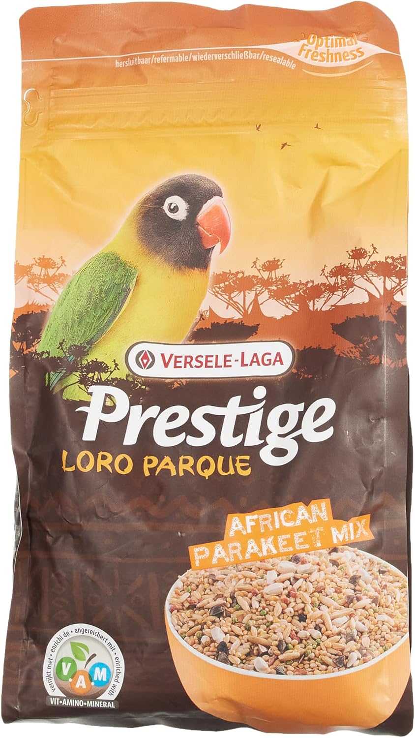 Versele-laga Prestige Loro Parque - African Parakeet Mix - 1 kg Transparent?810-422222