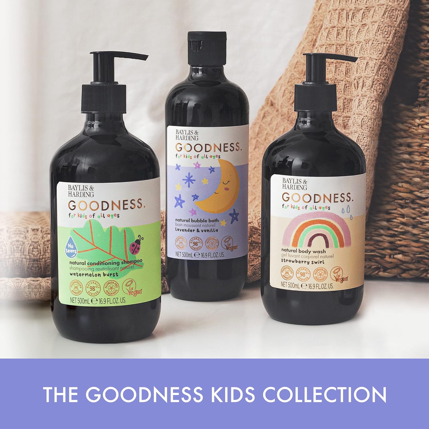 Baylis & Harding Kids Goo, Assorted Case of 8 Colours - Vegan Friendly : Amazon.co.uk: Beauty
