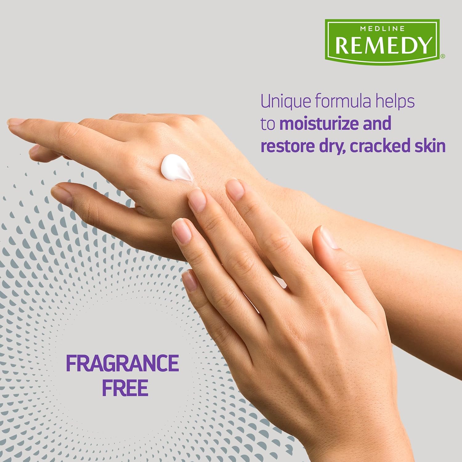 Medline Remedy Specialized Skin Cream, Fragrance-Free (16 oz), 1.5% Dimethicone, Nourishing Moisturizer for Dry Skin, Sulfate-Free, Paraben-free, Hypoallergenic Body Cream, Daily Lotion for Dry Skin : Beauty & Personal Care