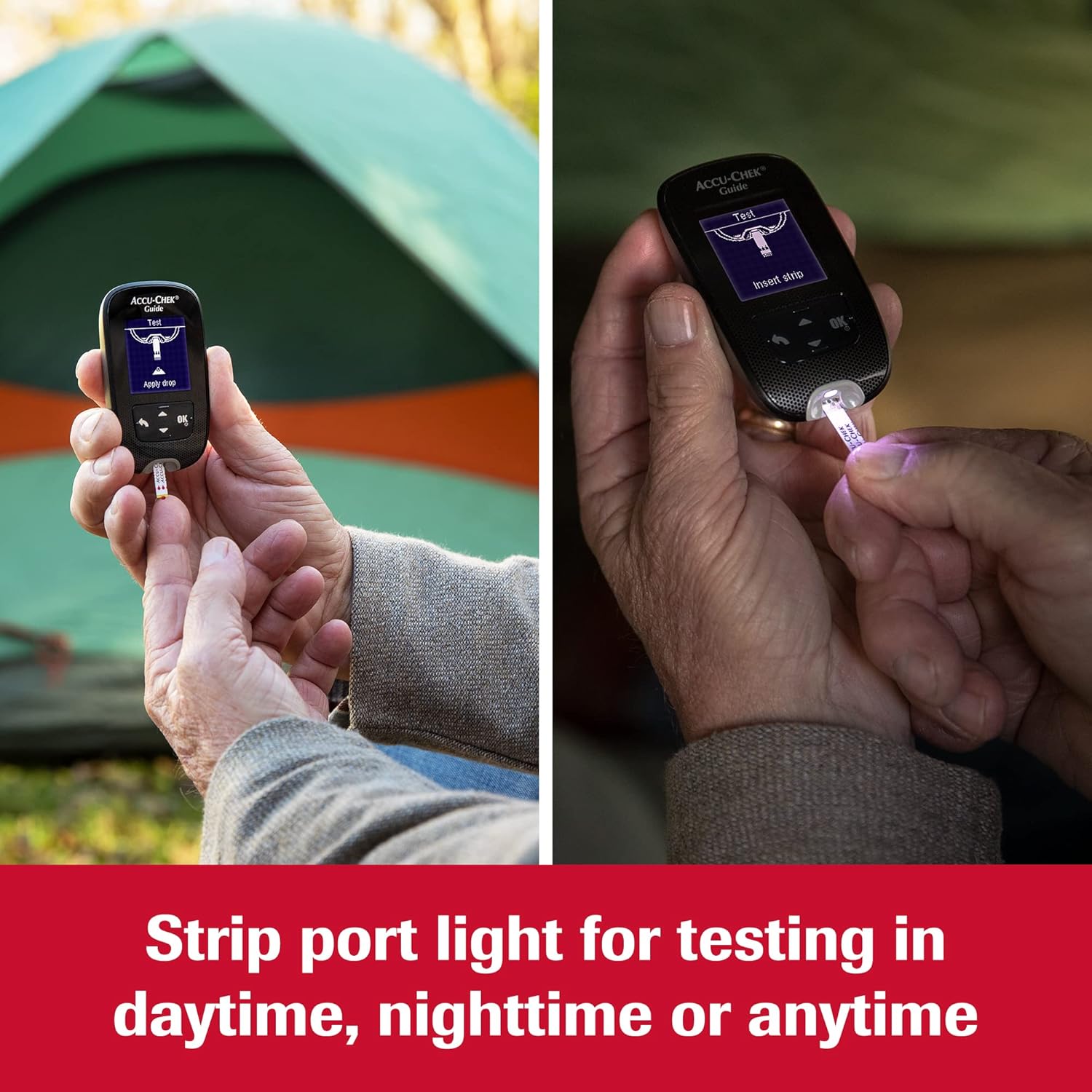 Accu-Chek Guide Diabetes Control Solution For Diabetic Blood Glucose Monitoring (Level 1 & 2 For Guide And Guide Me Test Meters) : Health & Household