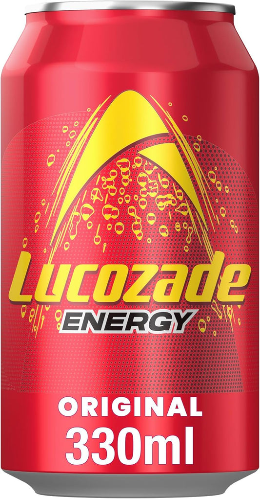 Lucozade Energy Drink Original 330 Ml (Pack Of 24)