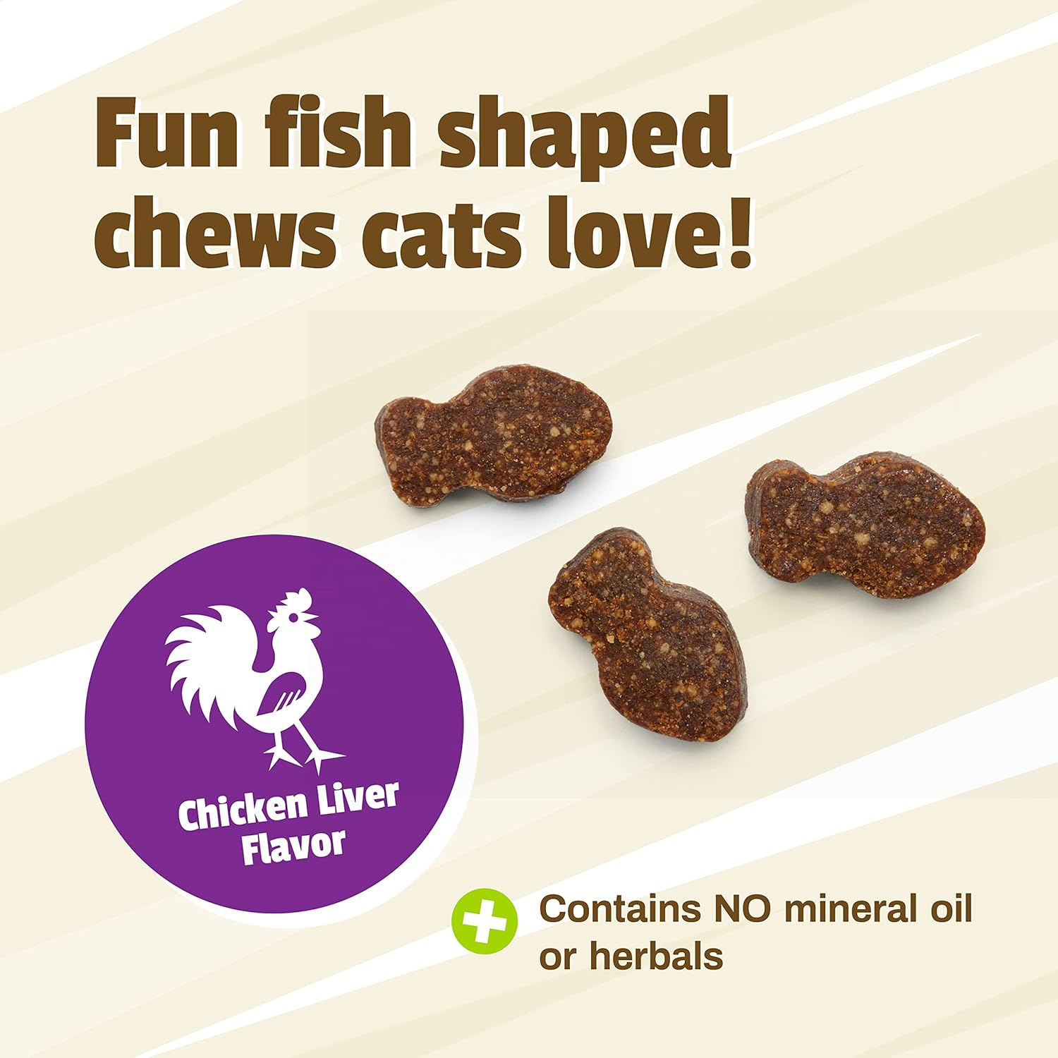 Pet Naturals Hairball for Cats with Omega 3, Chicken Flavor, 160 Chews - Can Help Eliminate Hairballs and Manage Excess Shedding - No Corn or Wheat : Pet Supplies