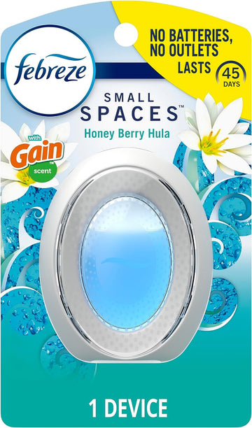 Febreze Small Spaces Air Freshener Gain Honey Berry Hula, 1 count, 25 oz