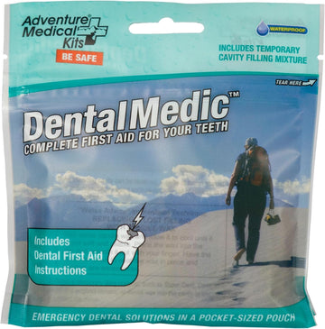 Adventure Medical Kits Dental Medic Travel First Aid Kit For Teeth