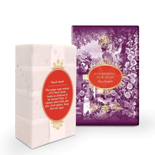 Forest Essentials Nourishing Silk Soap, Panchamrit, 100G