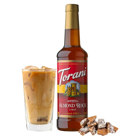 Torani Syrup, Almond Roca, 25.4 Ounces (Pack Of 4)