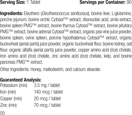 Standard Process Feline Immune System Support - Nutritional Supplement For Feline Immune Health Support - Cat Supplement Tablets To Aid Healthy Immune Cells & Tissue - 90 Tablets
