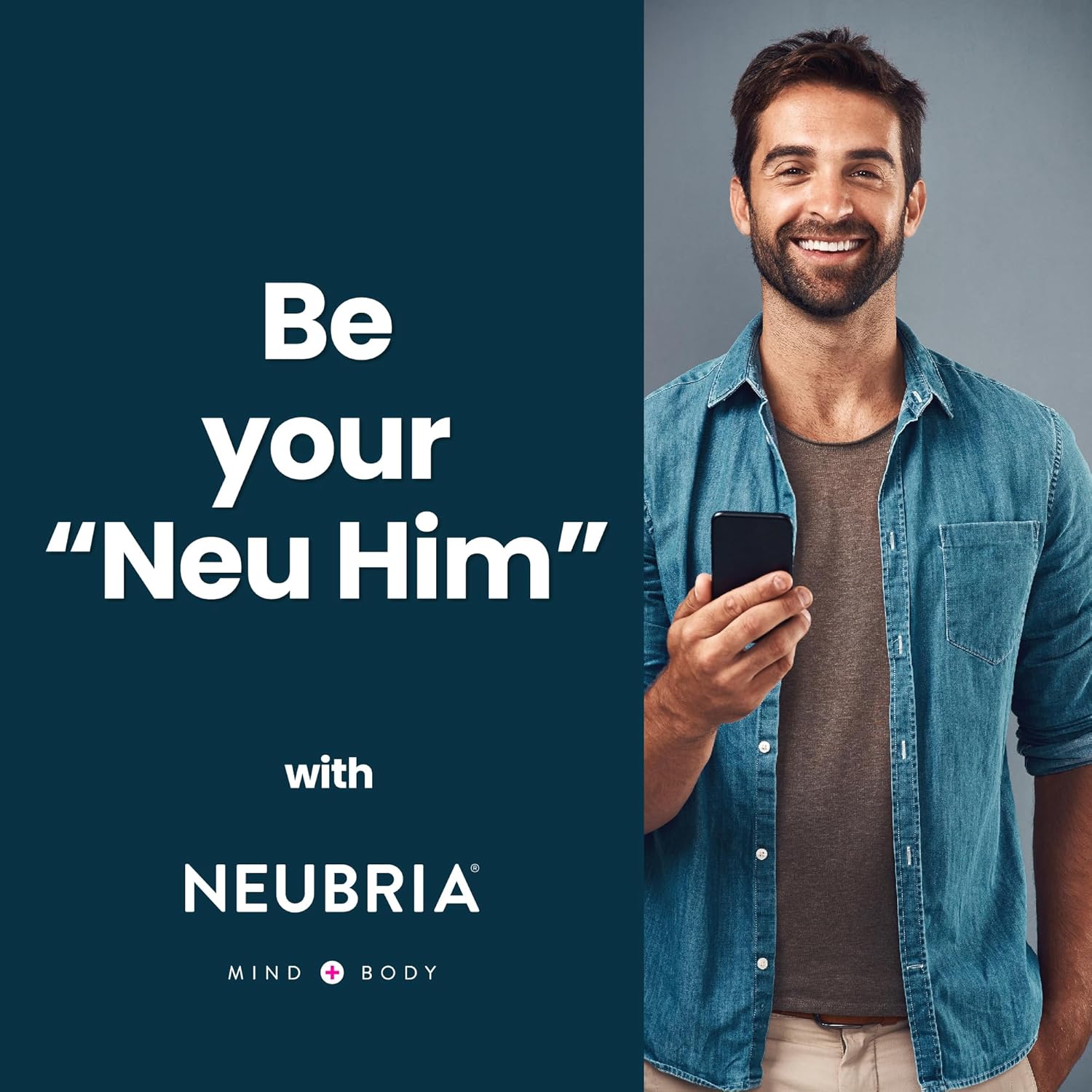 NEUBRIA NEU HIM Multivitamin for Men with Botanicals - 42 Active Nutrients, Vitamin D3, Zinc, Iron, Herbal Extracts, Cognitive Formula Ideal for Active Lifestyles – UK Made, 30 Tablets : Amazon.co.uk: Health & Personal Care