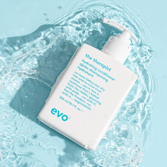 Evo The Therapist Hydrating Conditioner - Hydrates, Strengthen And Softens Whilst Improving Shine - Protects Colour Treated Dry Hair, Helps To Detangle