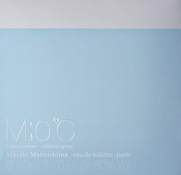 M0C By Masaki Matsushima For Men. Eau De Toilette Spray 2.7 Oz