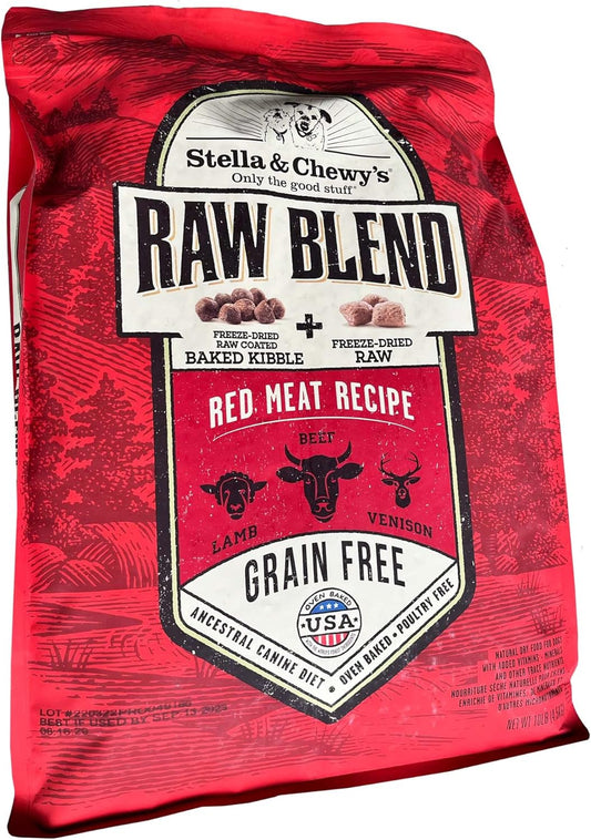 Stella & Chewy'S Raw Blend Red Meat Dog Food 10Lb