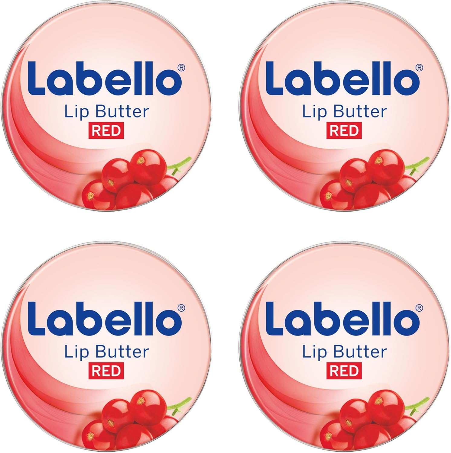 Labello Lip Butter 19Ml Red Gloss And Colour Pack Of 4)