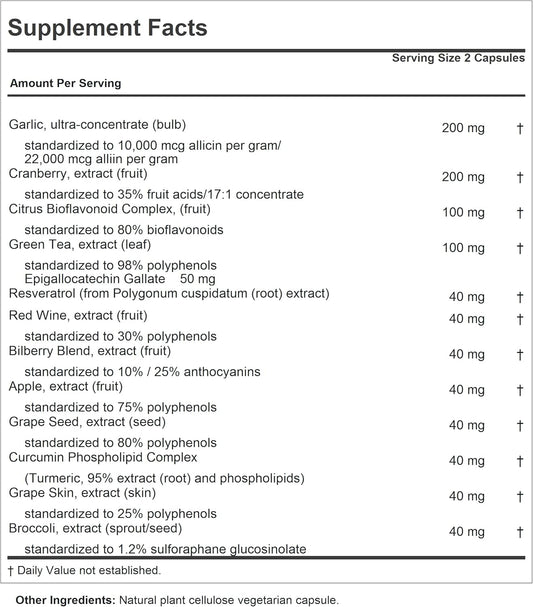 Andrew Lessman World Health 360 Capsules - 14 Standardized Extracts And Concentrates From Scientifically Established Protective And Beneficial Phytonutrients. Powerful Anti-Oxidants. No Additives