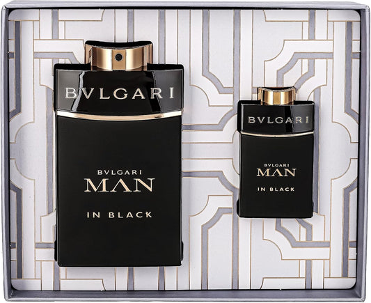 Bvlgari Man In Black Set (Edp 100Ml + Edp 15Ml)