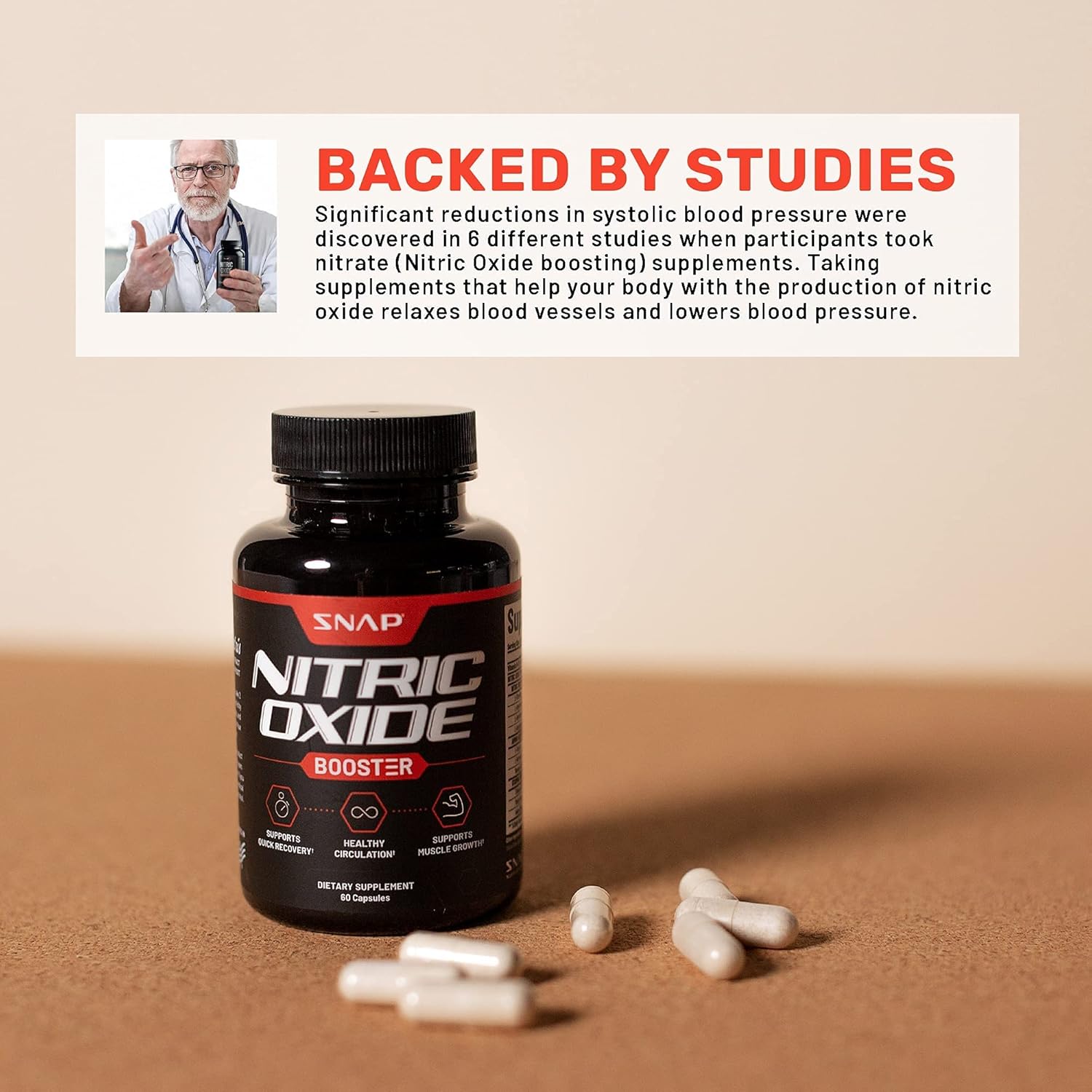 Nitric Oxide + Single Serve Beets (2 Products) : Health & Household